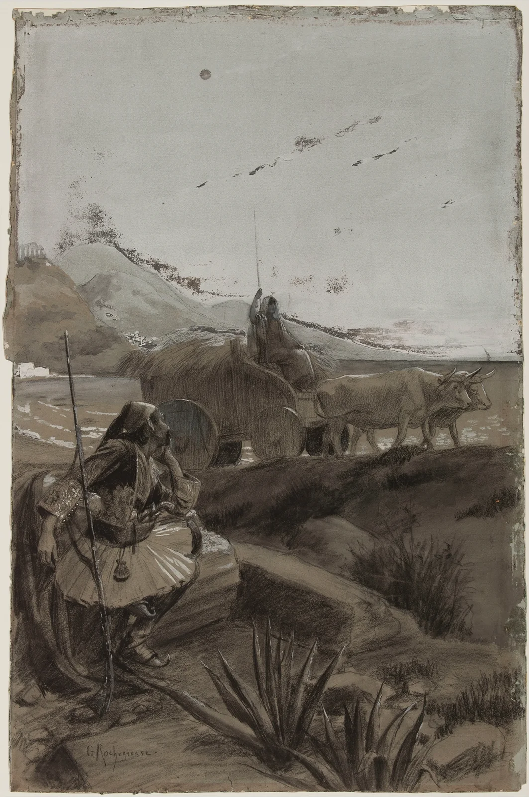 Canaris av Georges Antoine Rochegrosse