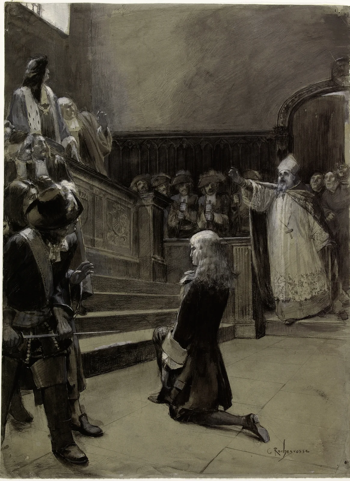 Le jugement av Georges Antoine Rochegrosse