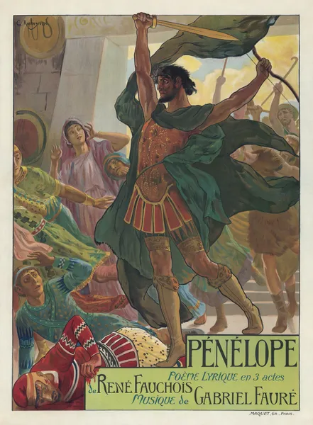 Pénélope av Georges Antoine Rochegrosse