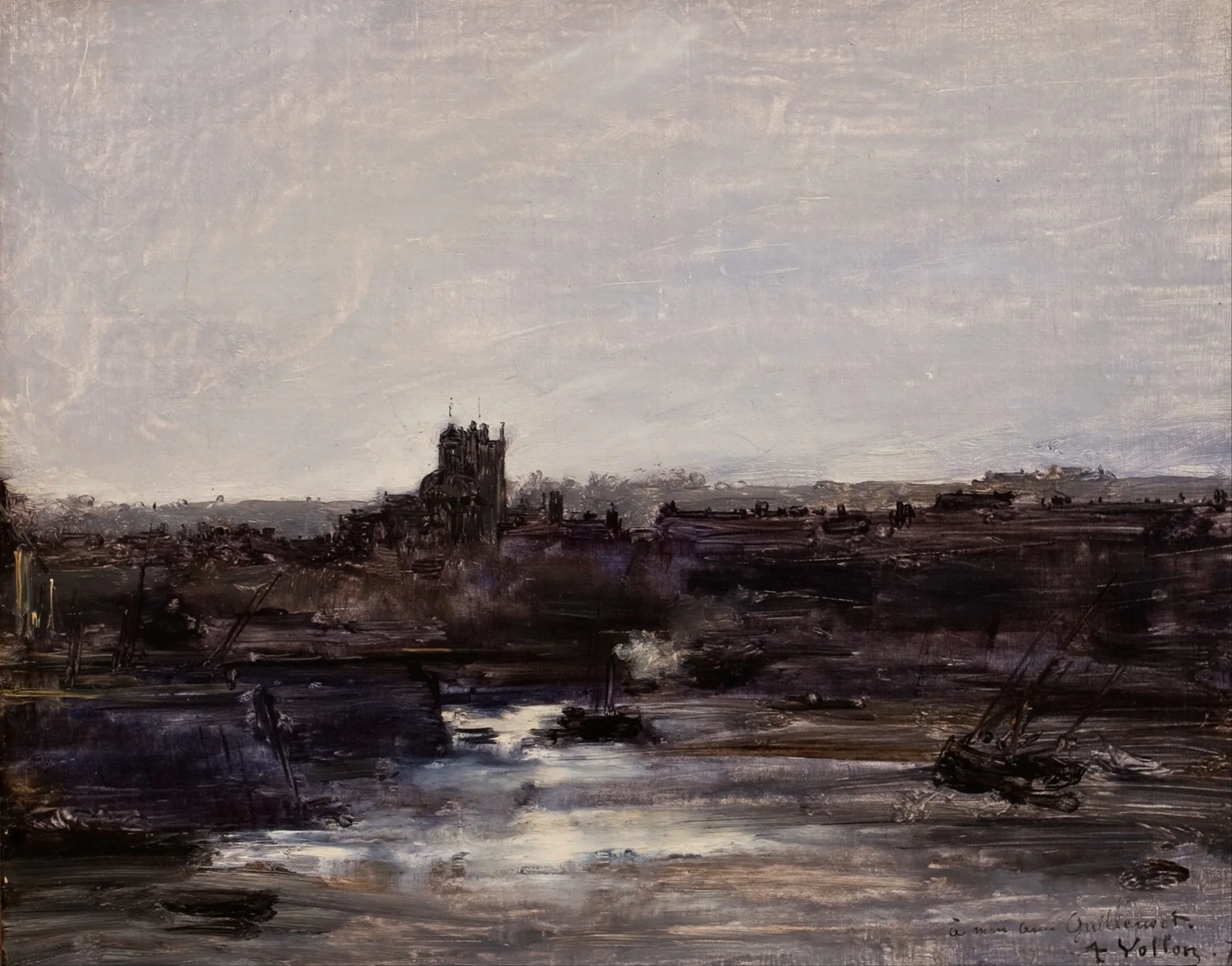Dieppe av Antoine Vollon