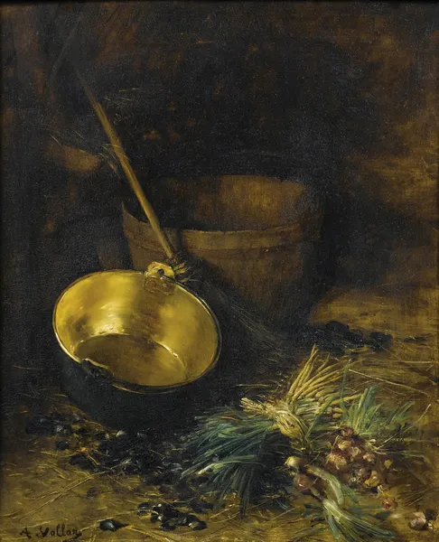 La bassine de cuivre av Antoine Vollon