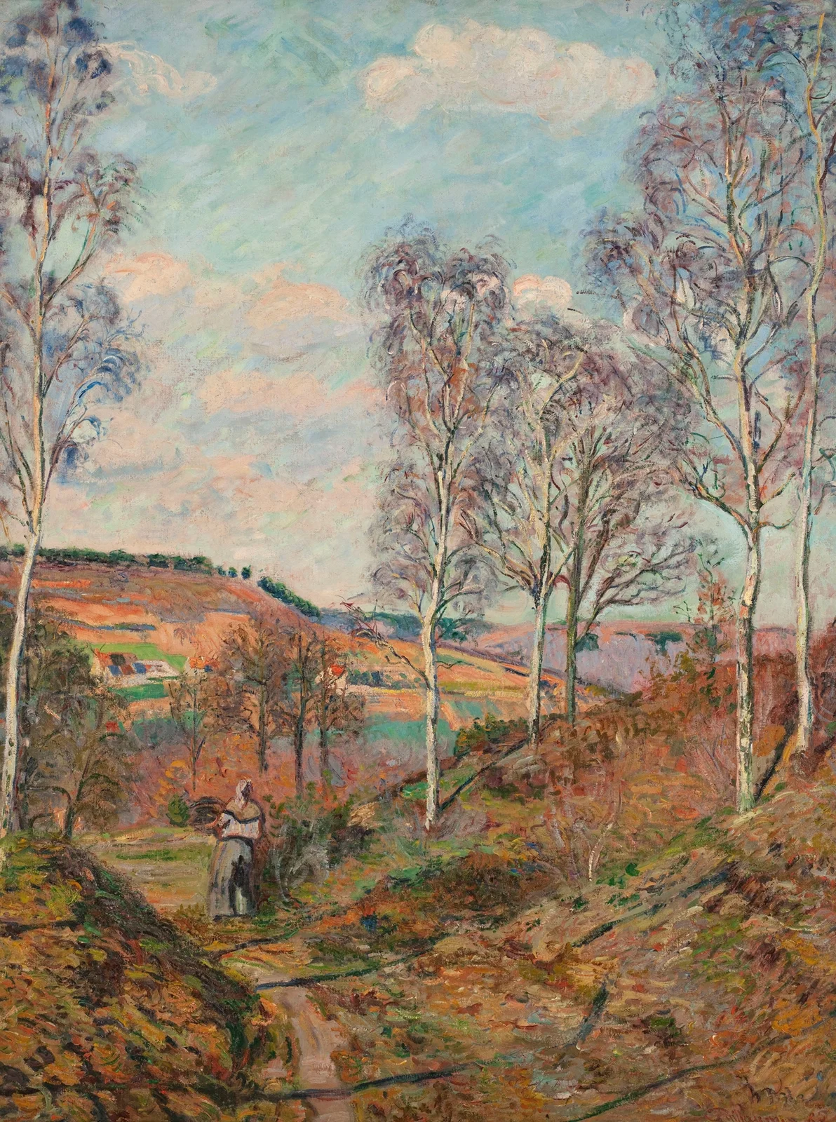 Le chemin vers la vallée av Armand Guillaumin