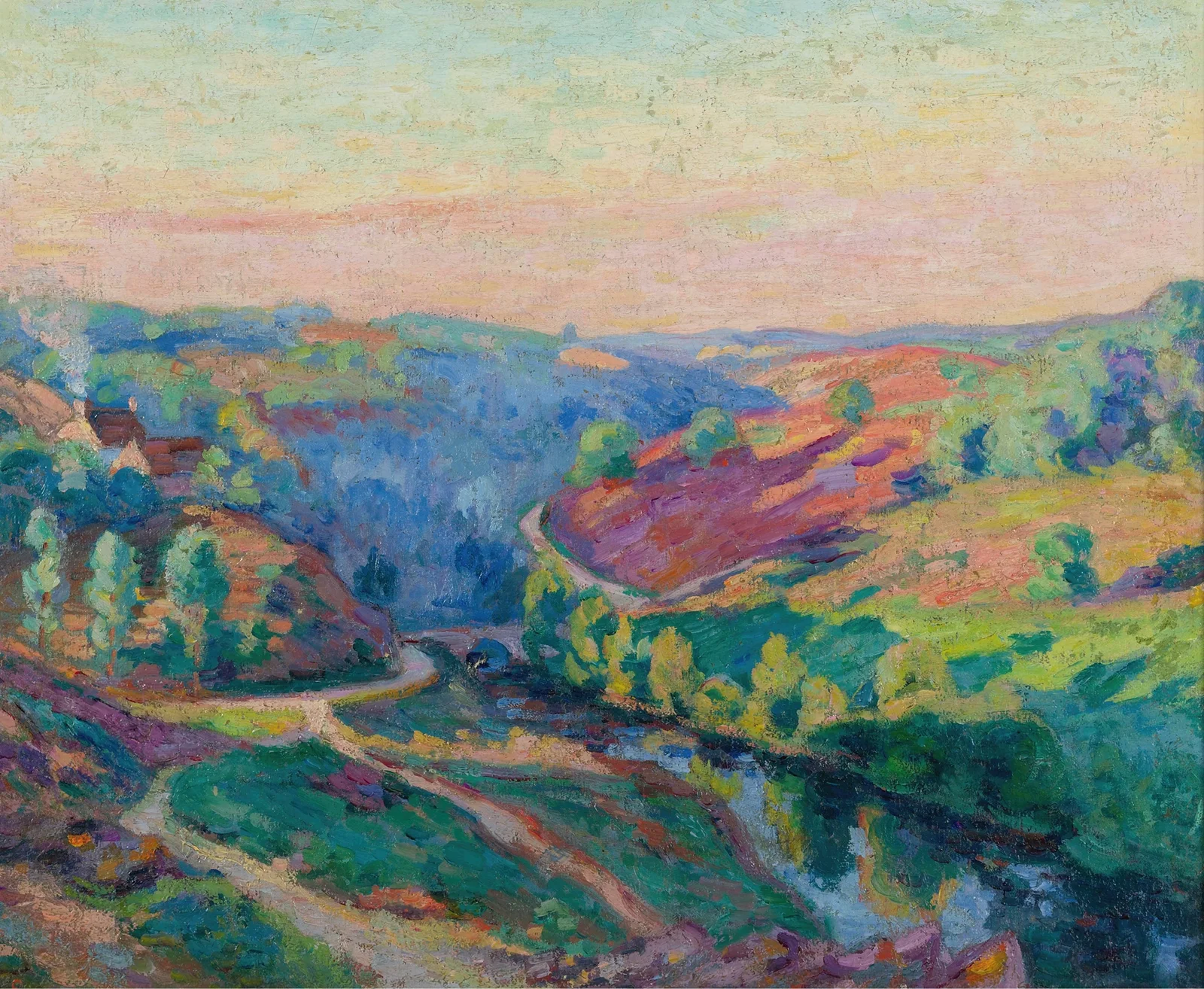 Vallée De La Creuse av Armand Guillaumin