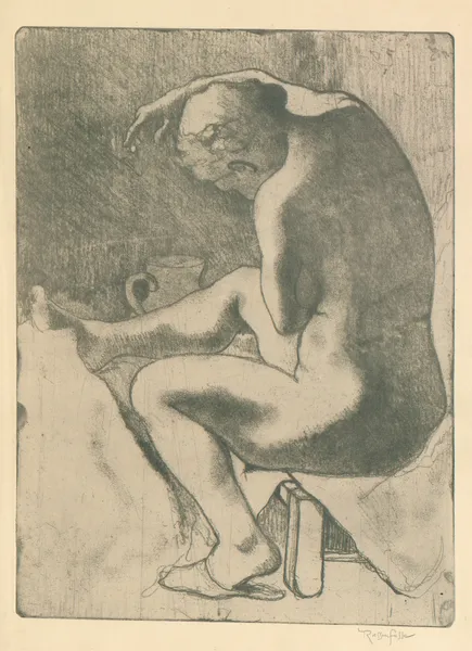 La toilette av Armand Rassenfosse
