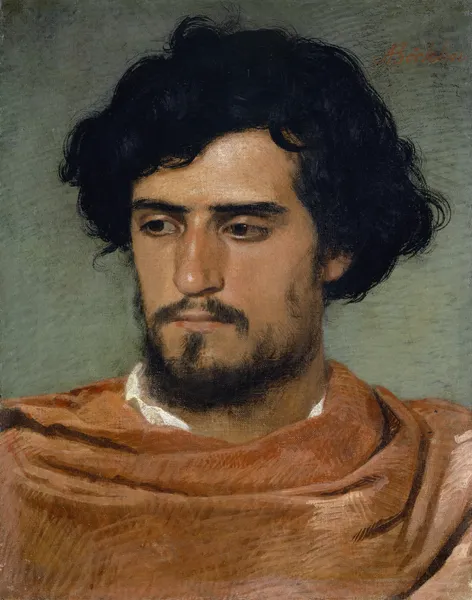 Head Of A Roman av Arnold Böcklin