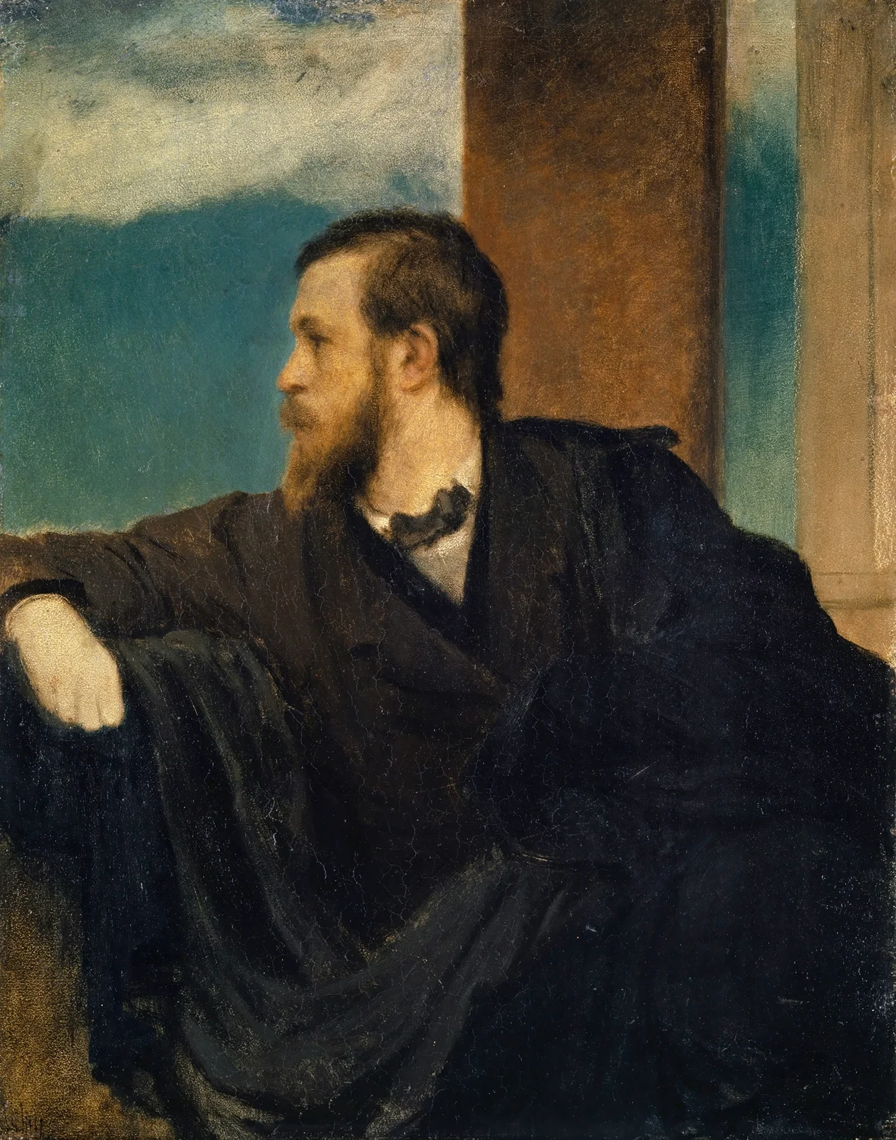 Self-Portrait av Arnold Böcklin