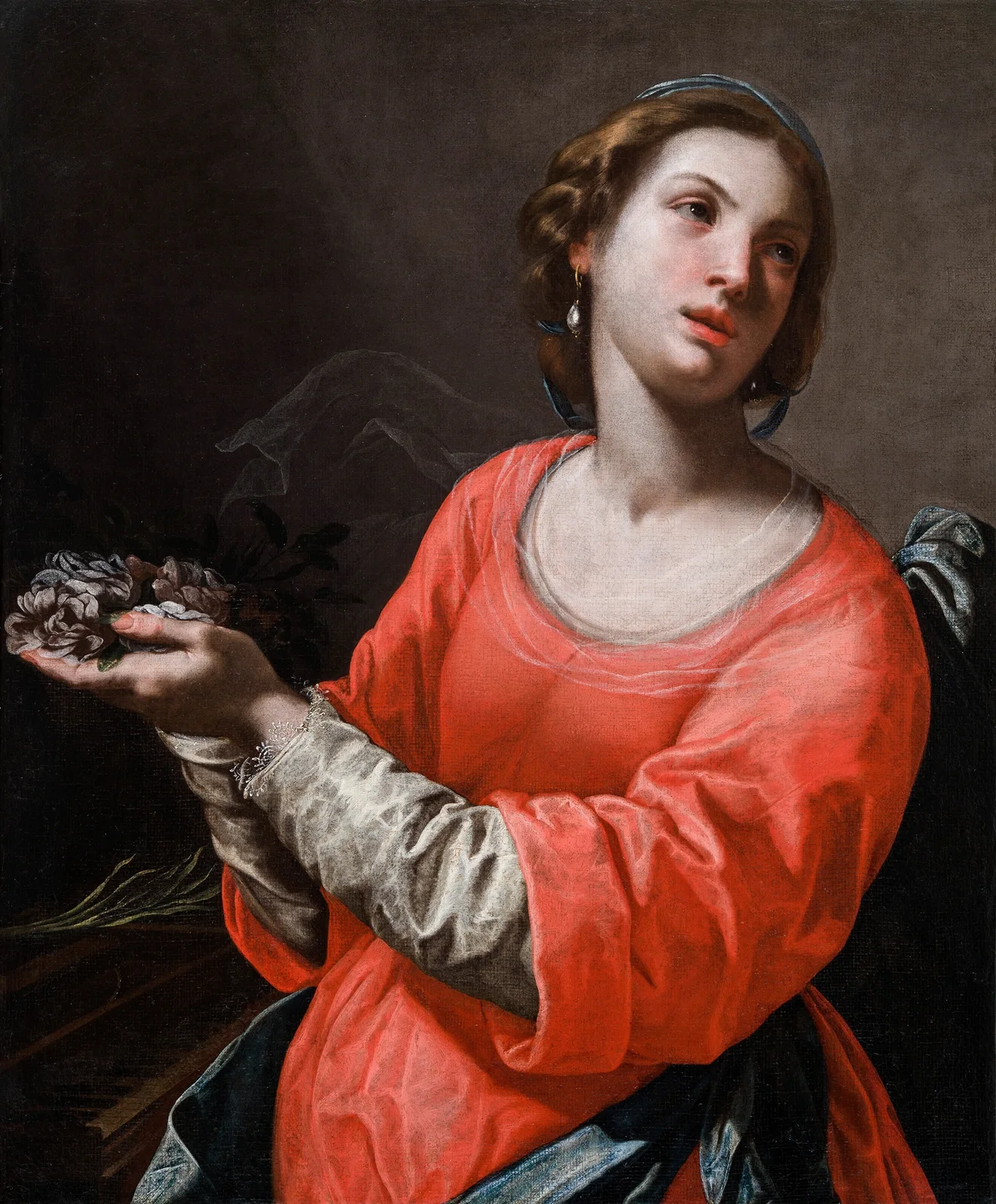 Saint Cecilia av Artemisia Gentileschi