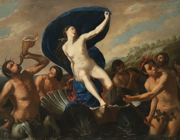 The Triumph of Galatea av Artemisia Gentileschi