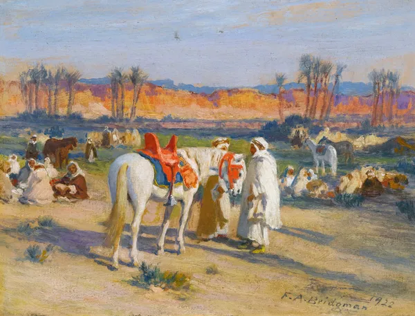 Halt In The Desert av Frederick Arthur Bridgman