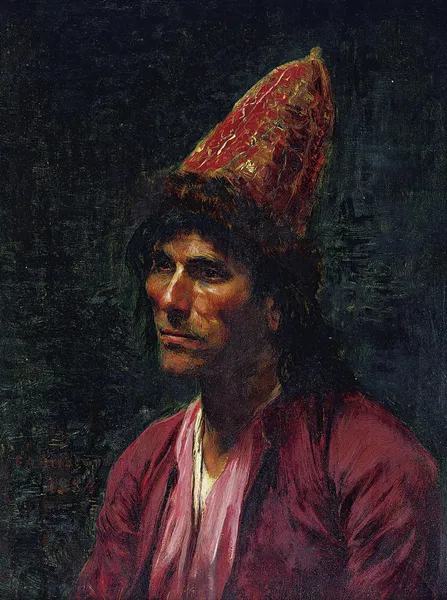 Portrait Of A Man av Frederick Arthur Bridgman