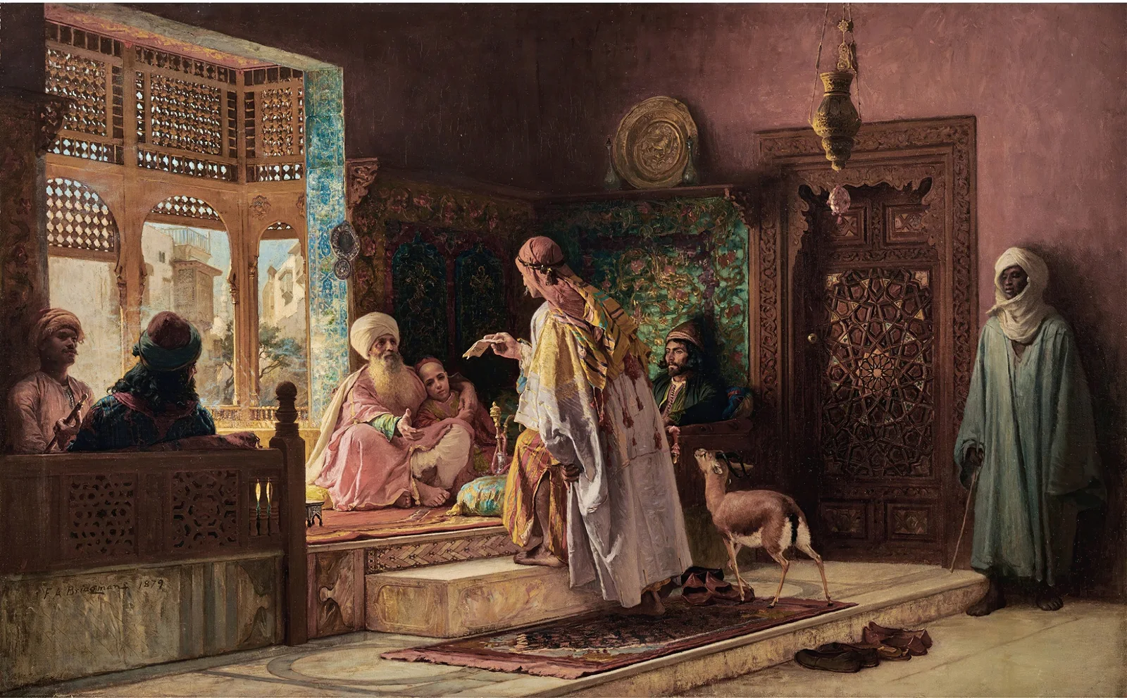 The Messenger av Frederick Arthur Bridgman
