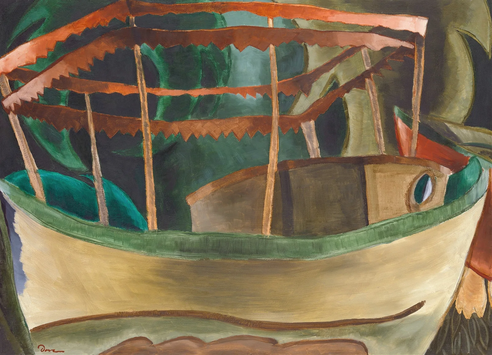Fishboat av Arthur Dove