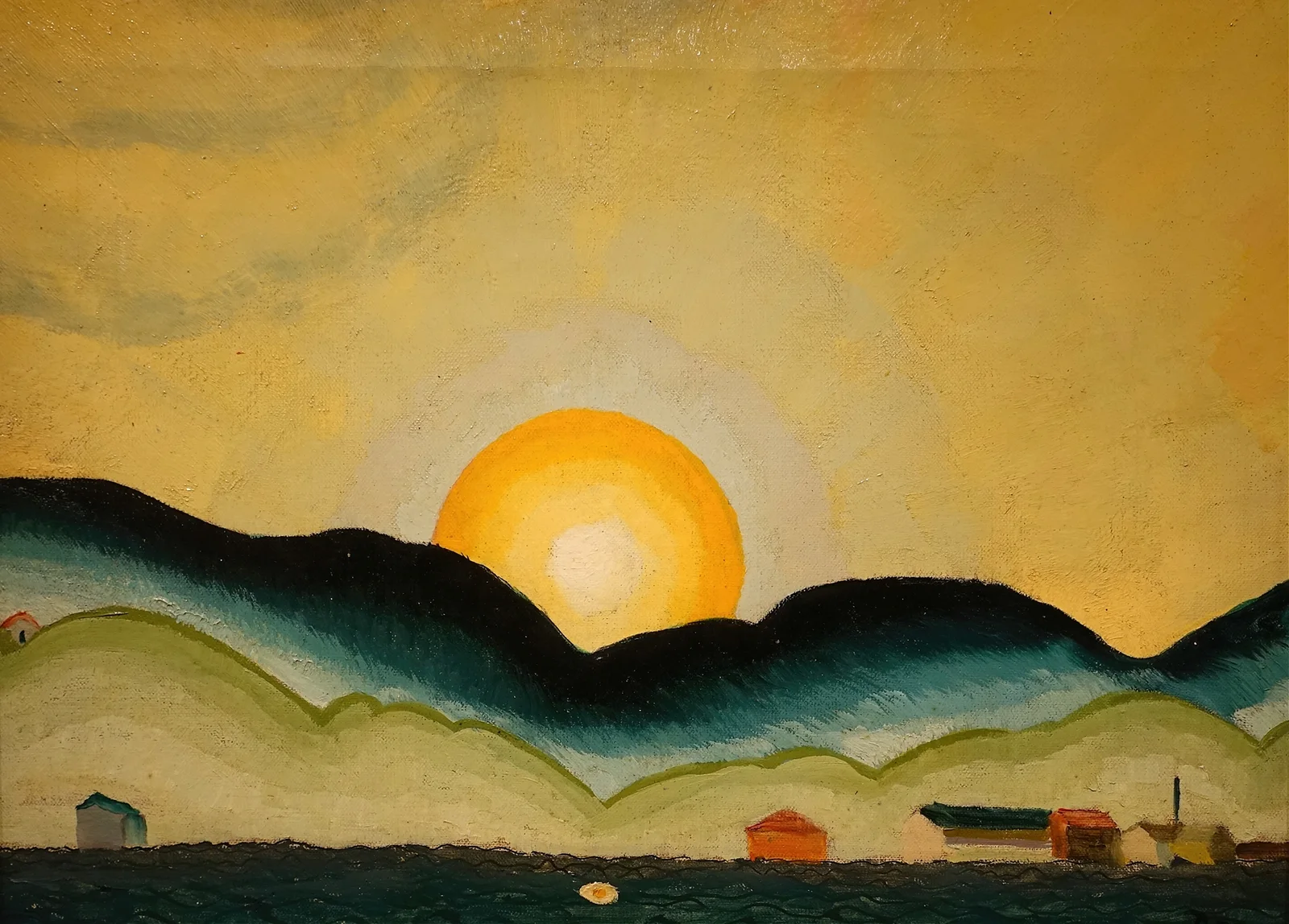 Northport Harbor av Arthur Dove