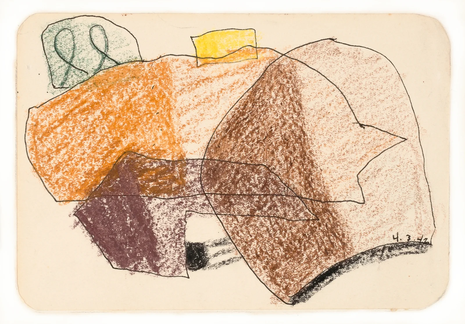 Untitled av Arthur Dove