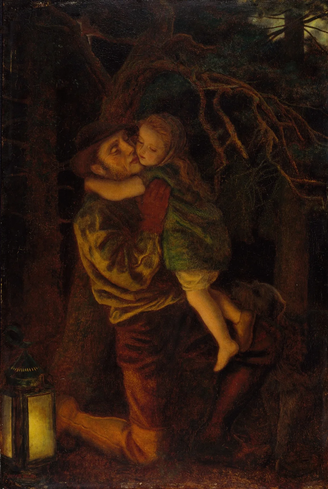 The Lost Child av Arthur Hughes