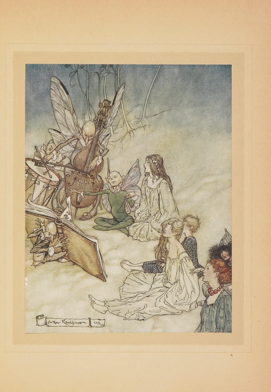 Et une chanson de Fées av Arthur Rackham