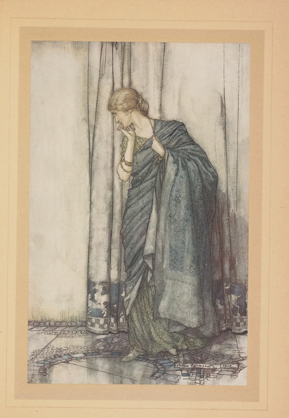 Hélène av Arthur Rackham