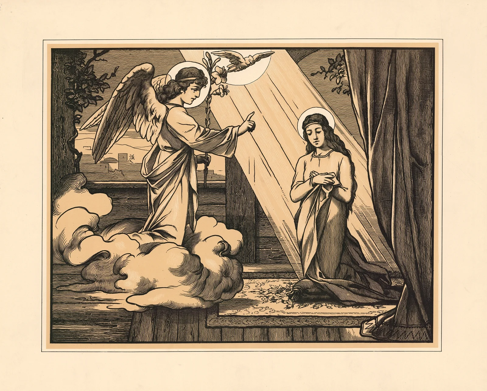 Annunciation av Aschendorff
