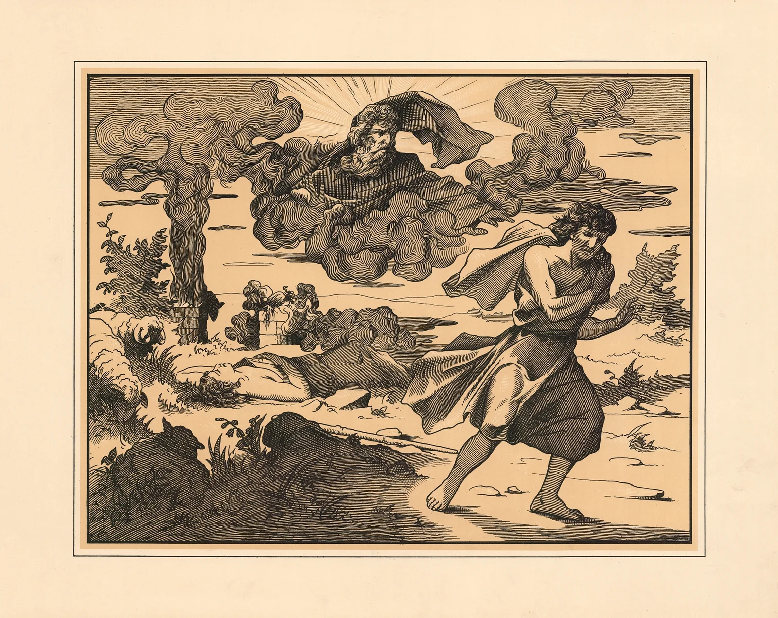 Cain and Abel av Aschendorff