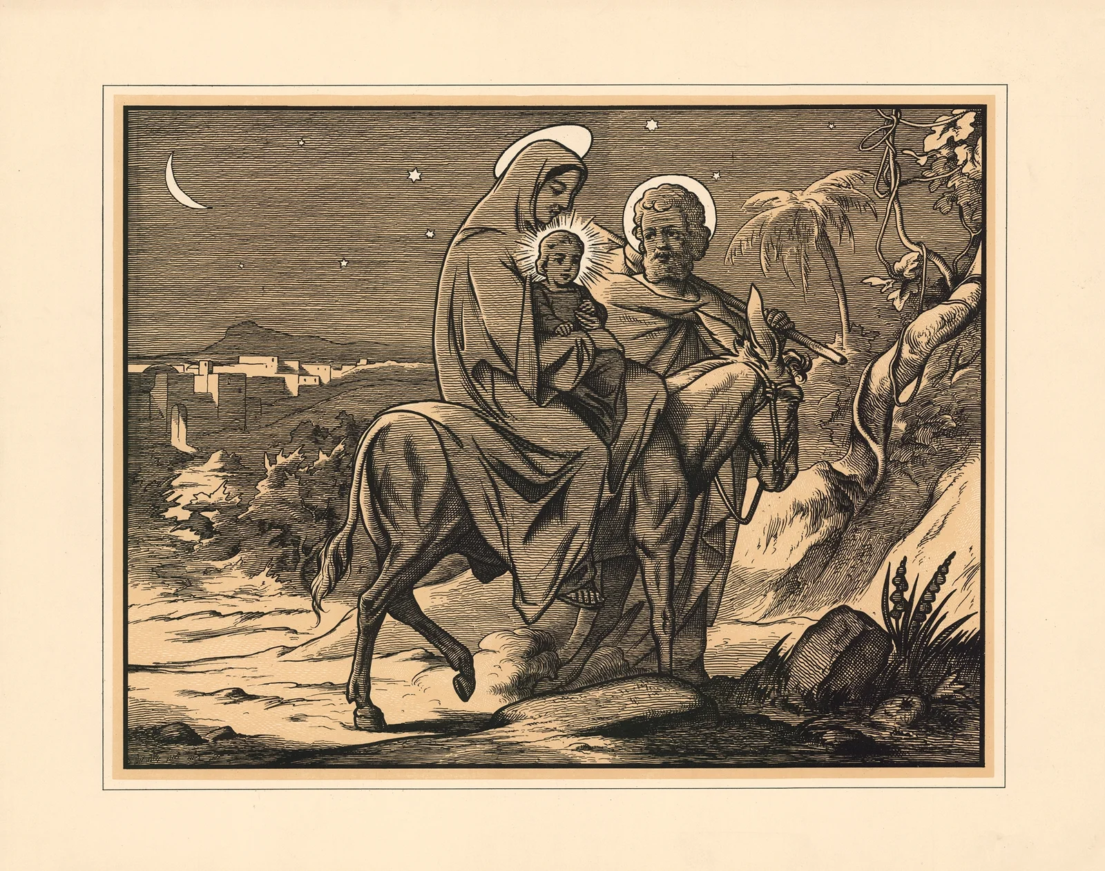 The Flight to Egypt av Aschendorff