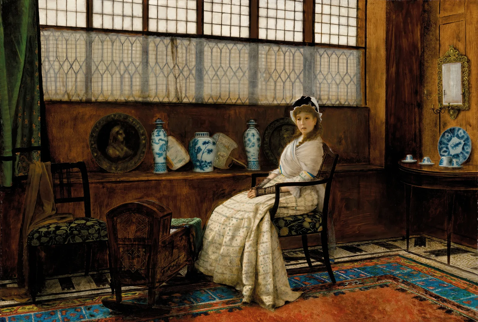 The Cradle Song av John Atkinson Grimshaw