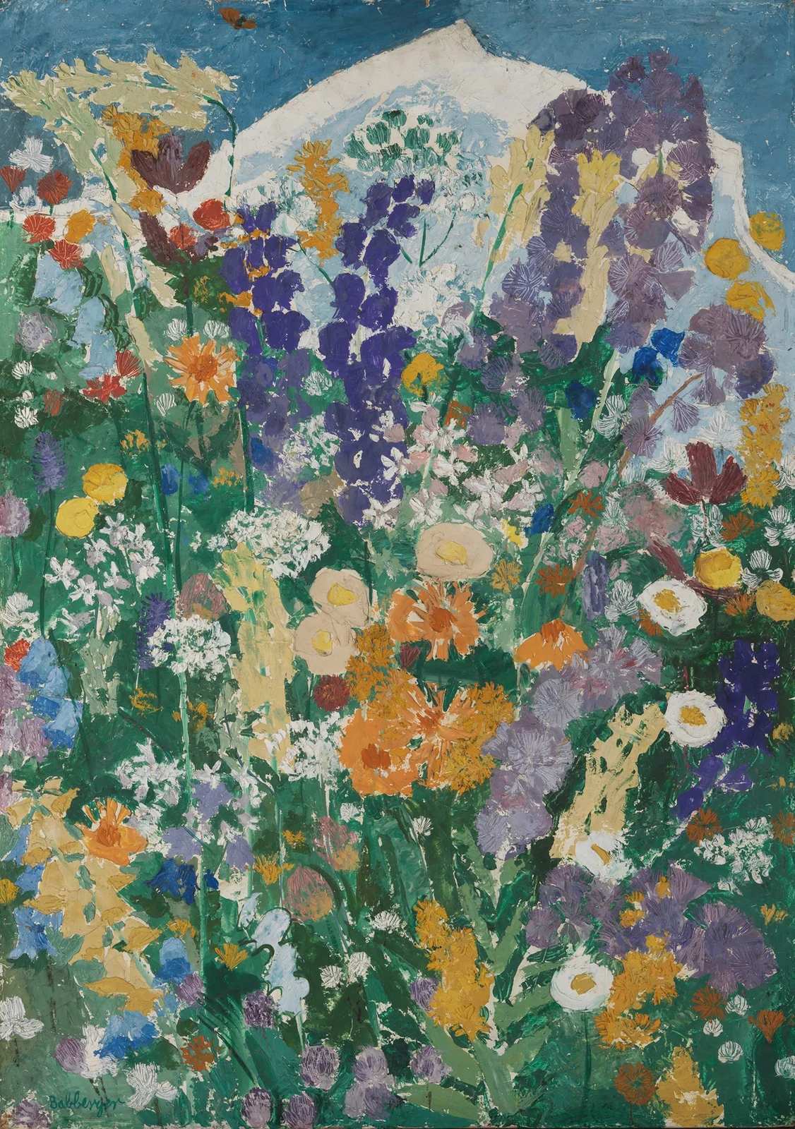 Blumen am Berg av August Babberger