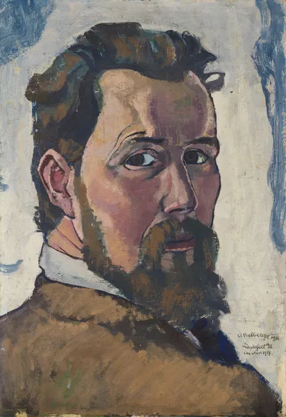 Selbstbildnis av August Babberger