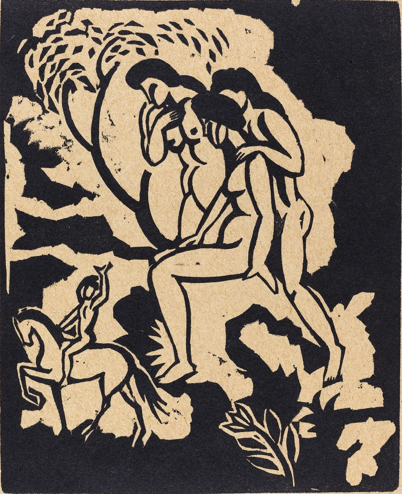 Begrüssung (Greeting) av August Macke