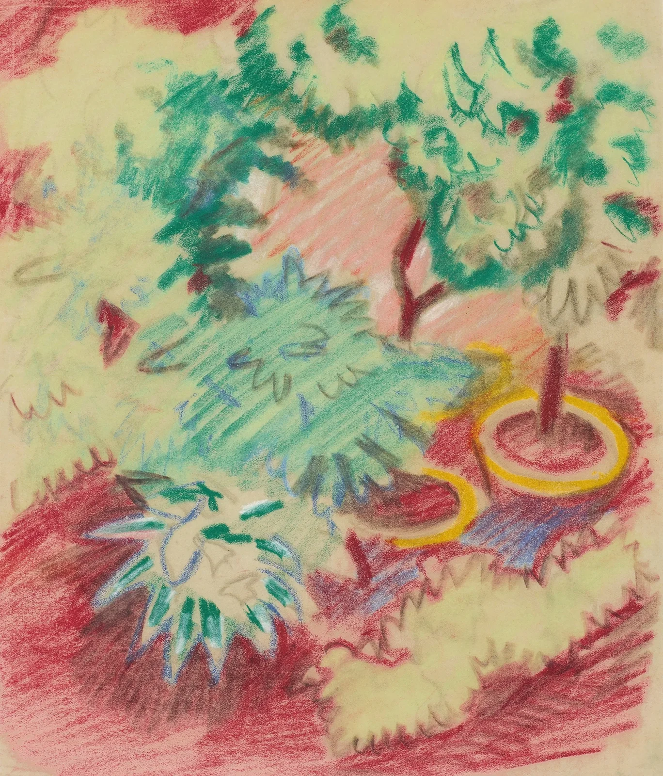 Blumentöpfe av August Macke
