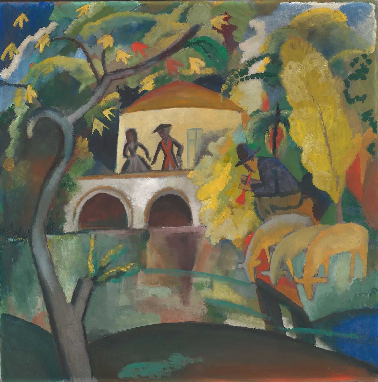 Rokoko av August Macke