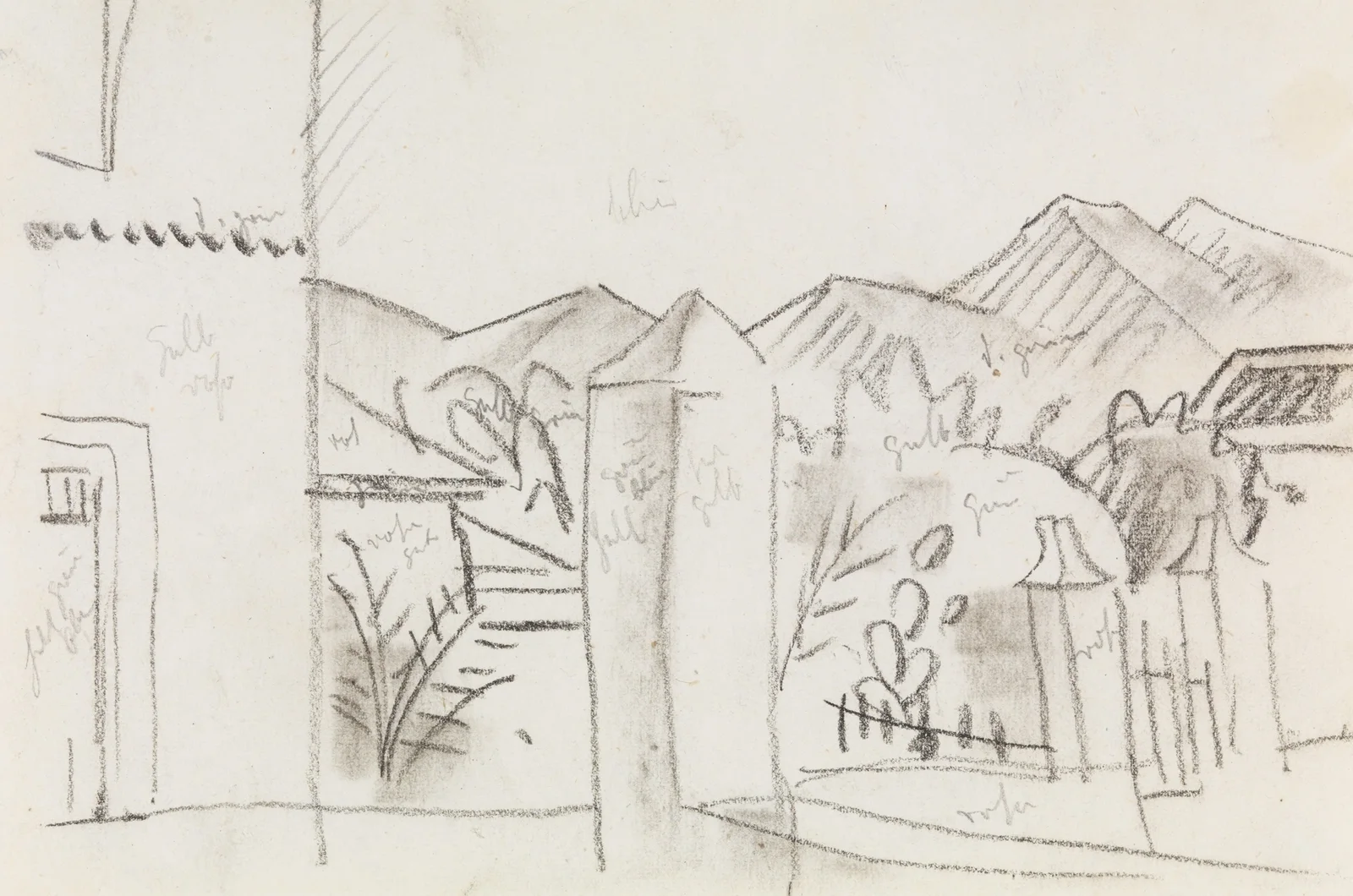 Tunisian View av August Macke