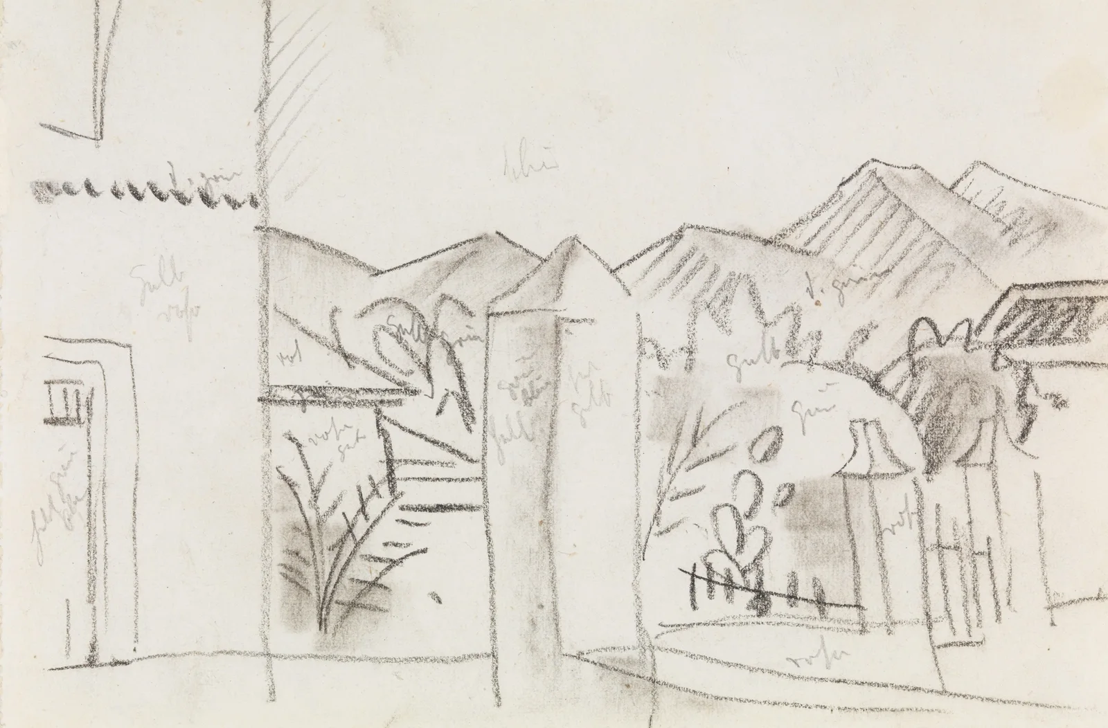 Tunisian View av August Macke