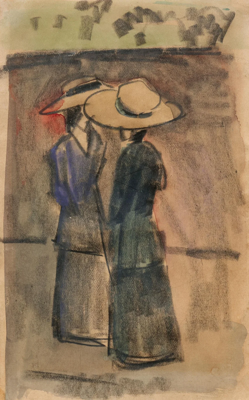 Zwei Frauen av August Macke