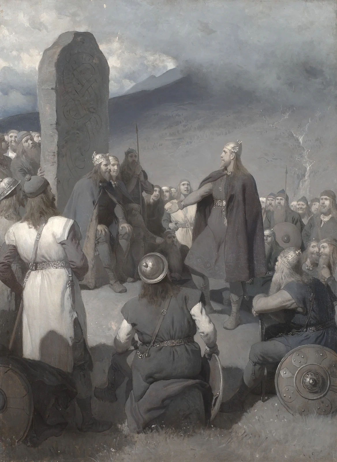 Frithiof’s Courtship av August Malmström