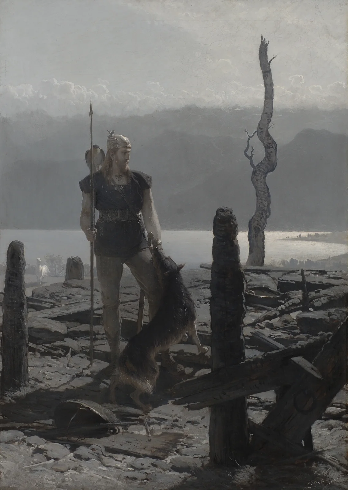 Return of Frithiof av August Malmström