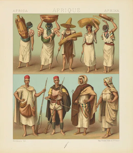 Algérie et Tunisie; les Kabyles av Auguste Racinet