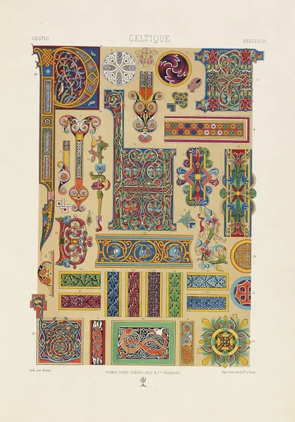 Celtique 2 av Auguste Racinet