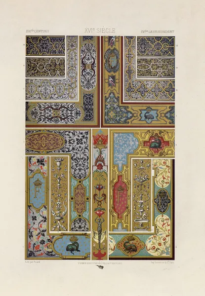 XVI Siecle av Auguste Racinet