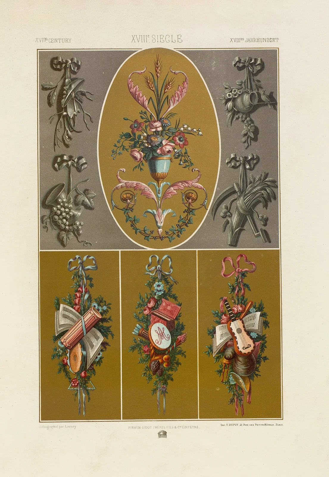 XVIII Siecle av Auguste Racinet