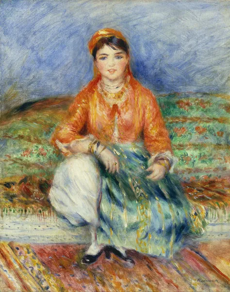 Algerian Girl av Pierre-Auguste Renoir