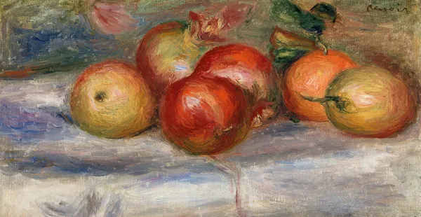 Apples, Orange, and Lemon (Pommes, oranges et citrons) av Pierre-Auguste Renoir