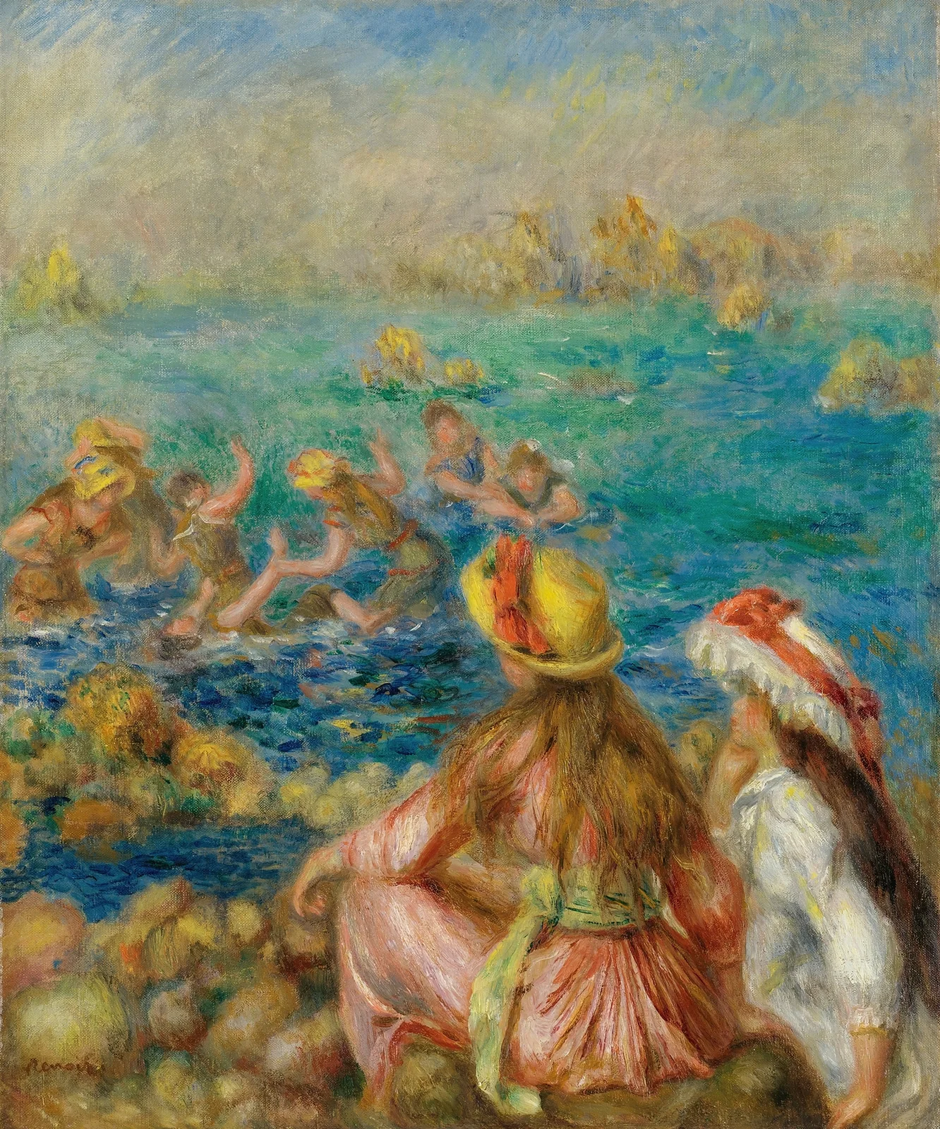 Baigneuses av Pierre-Auguste Renoir