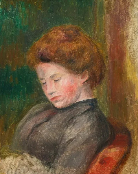 Buste De Femme av Pierre-Auguste Renoir