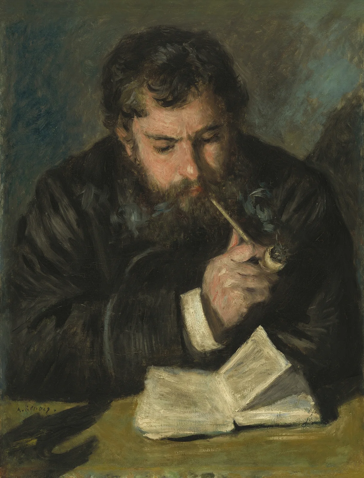 Claude Monet av Pierre-Auguste Renoir