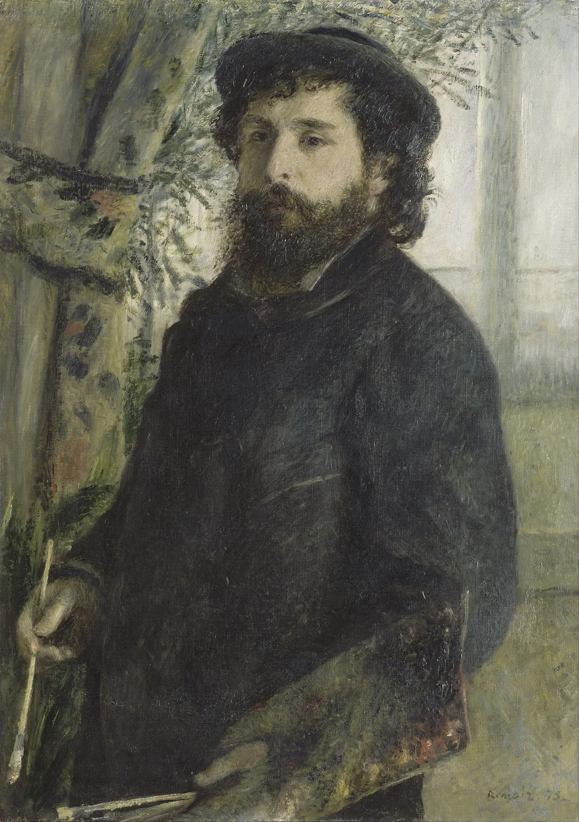 Claude Monet av Pierre-Auguste Renoir