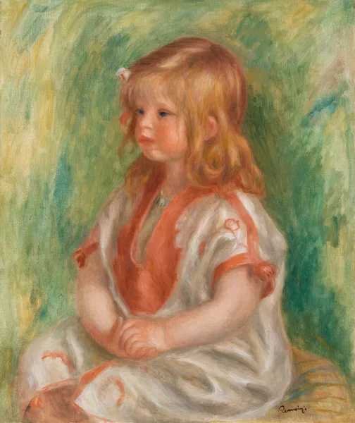 Claude Renoir av Pierre-Auguste Renoir