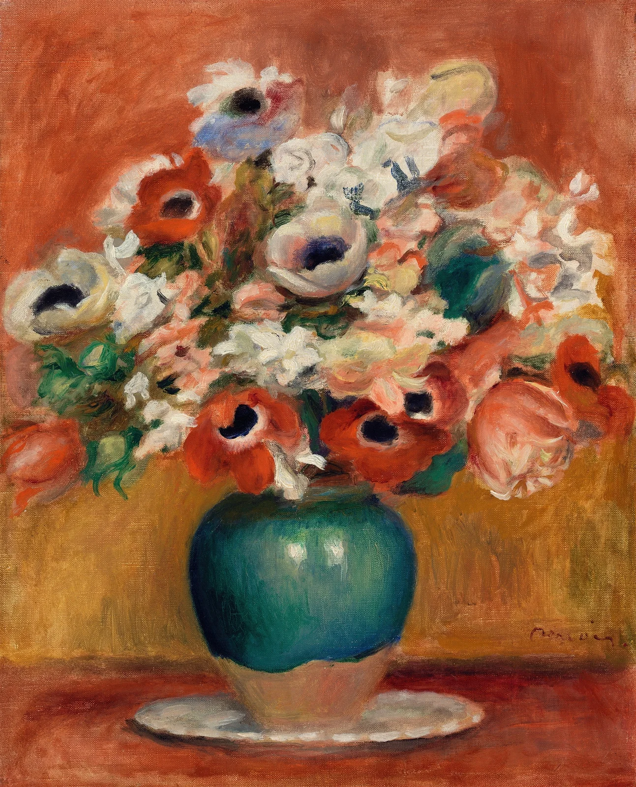 Flowers (Fleurs), 1885 av Pierre-Auguste Renoir