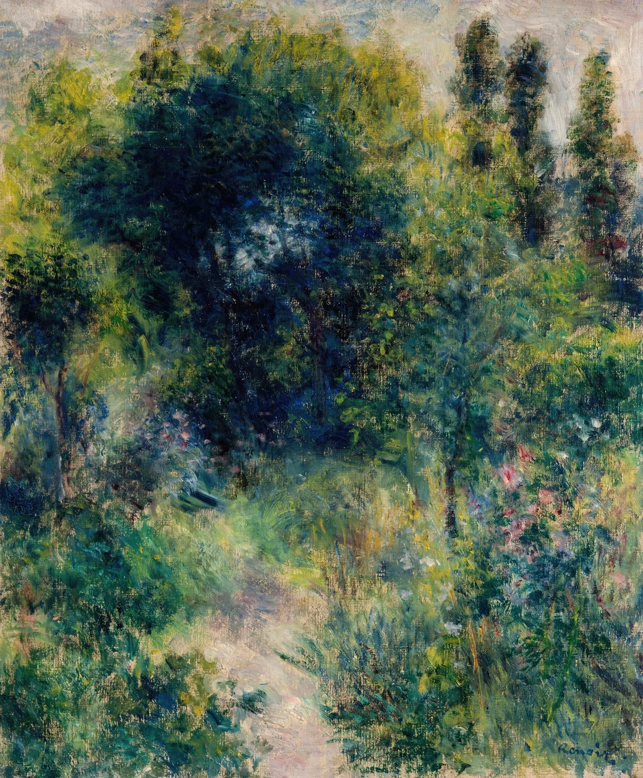 Garden av Pierre-Auguste Renoir