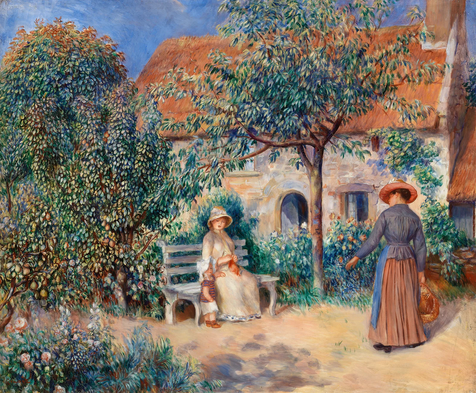In Brittany (En Bretagne) av Pierre-Auguste Renoir