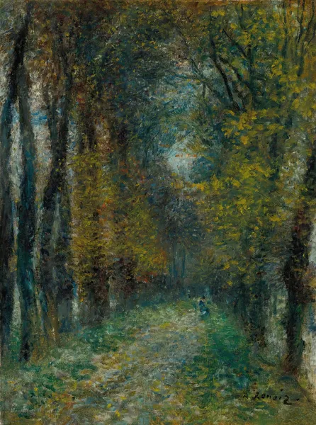 L’allée Couverte av Pierre-Auguste Renoir